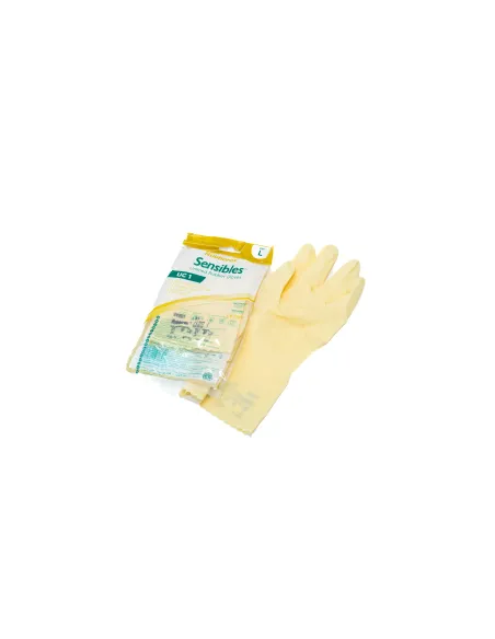 Guantes satinados