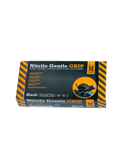 Guante nitrilo negro GRIP