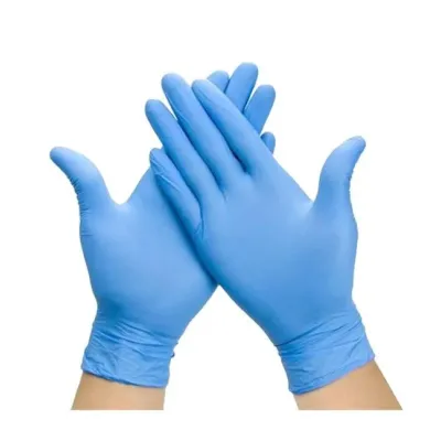 Guante nitrilo azul
