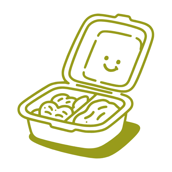 Envases de comida para llevar
