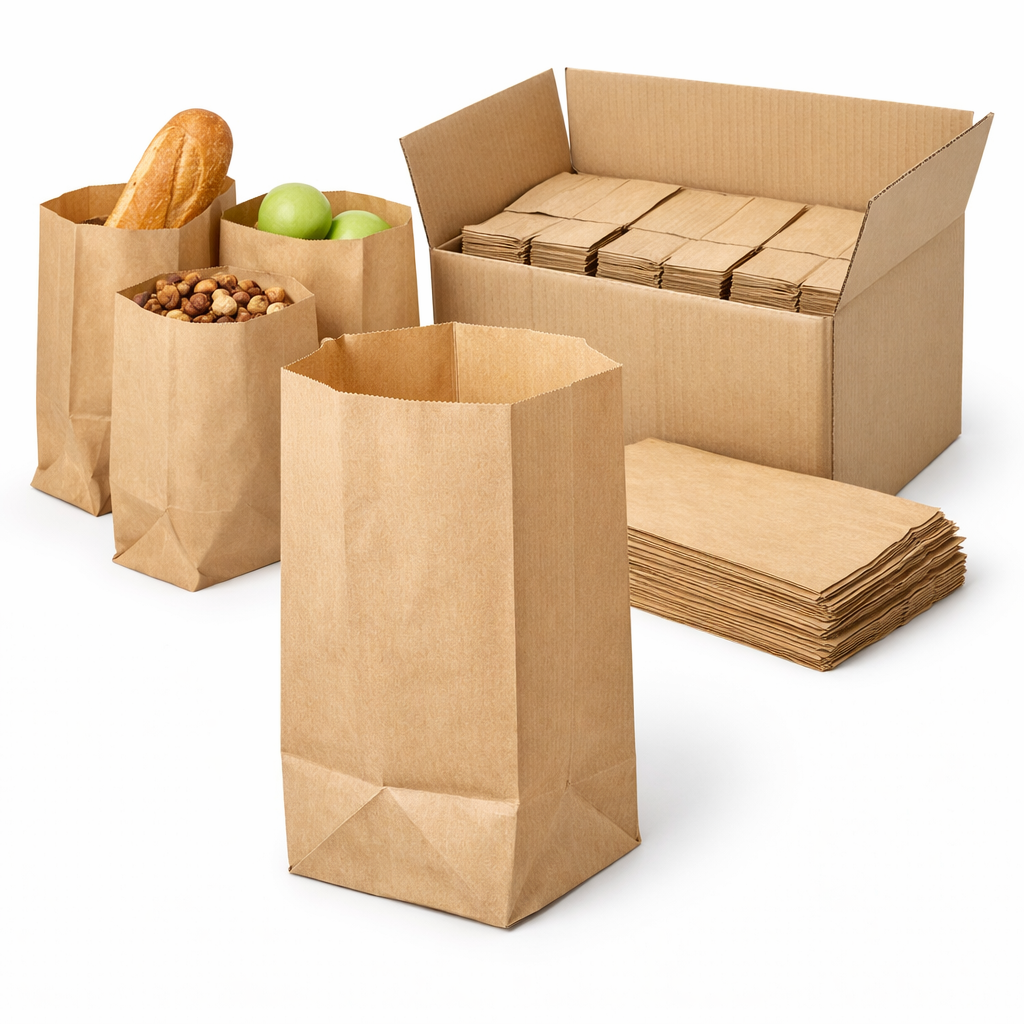 Bolsa papel Kraft 12x22